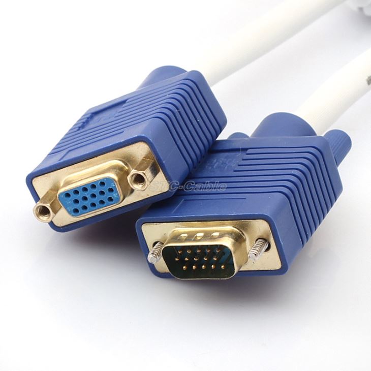 VGA Monitor Extension Cable HD15 M/F