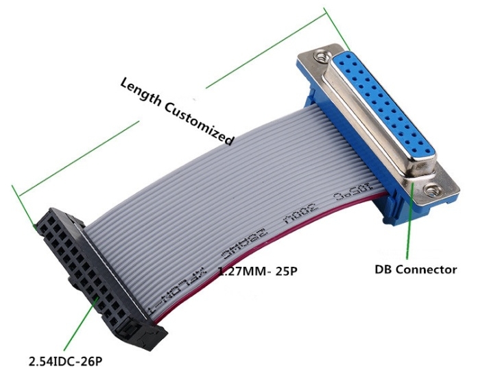 IDC Connector Flat Ribbon DB Cables