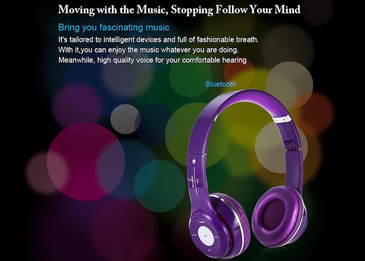 s460 Foldable headphones