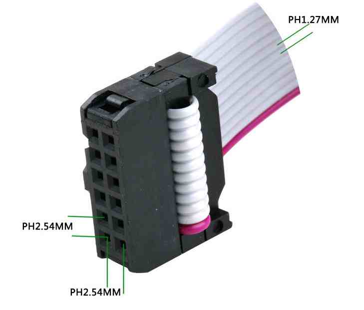 IDC Flat Ribbon Cable 12 Conductor