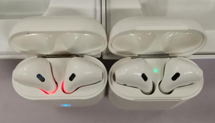 LK-TE9 and Airpods charging status