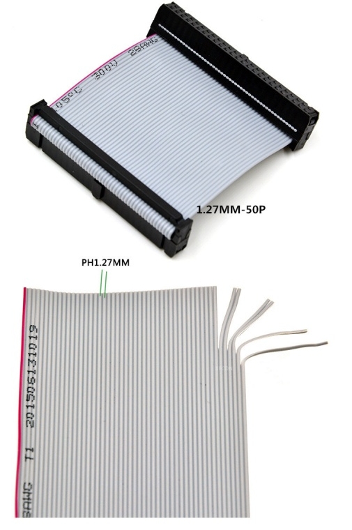 50-Pin IDC to 50-Pin IDC Ribbon Cable